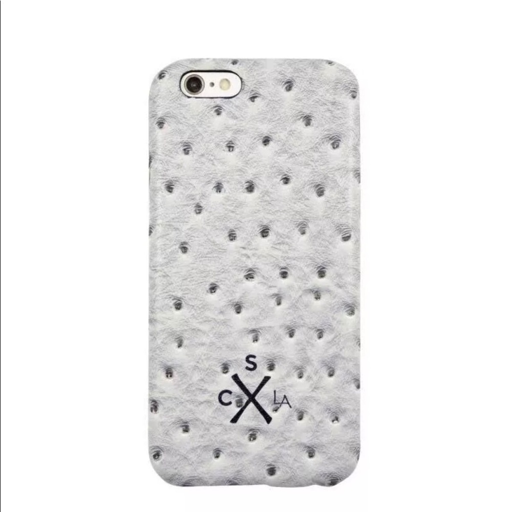 BRAND NEW Ostrich Grey iPhone snap case